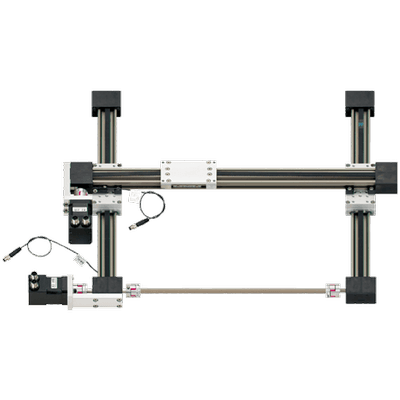 Flat Linear Robot FG-0002 | 2 DOF | 300x300mm | 8kg